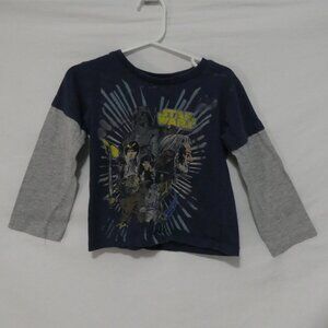 STAR WARS | 4T | Graphic Star Wars Characters Long Sleeve T-Shirt